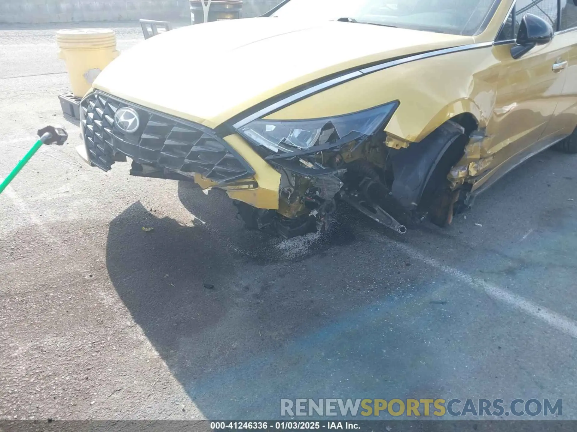 6 Photograph of a damaged car 5NPEJ4J21MH074465 HYUNDAI SONATA 2021