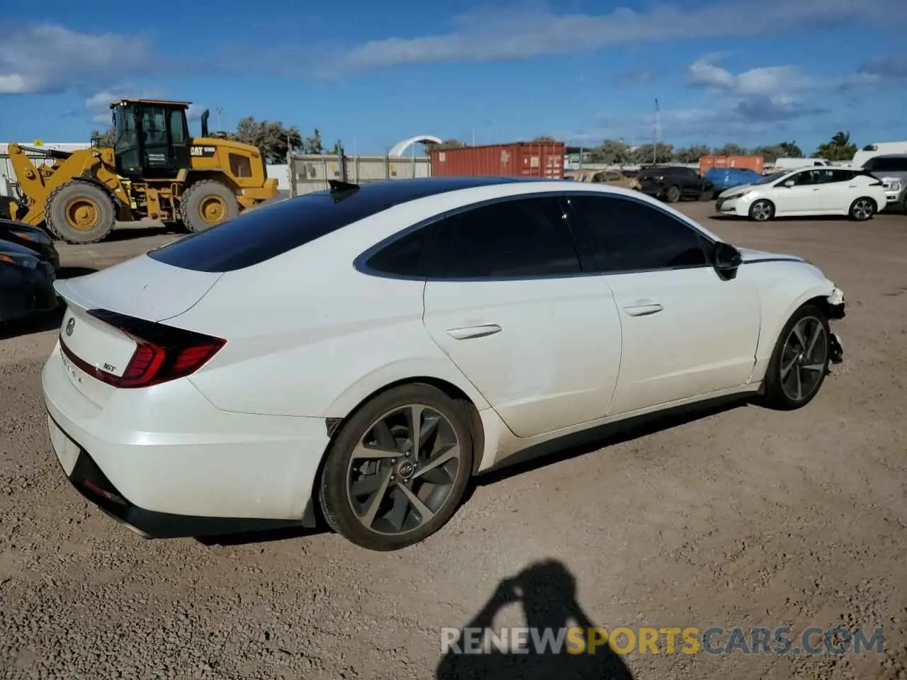 3 Photograph of a damaged car 5NPEJ4J21MH081383 HYUNDAI SONATA 2021