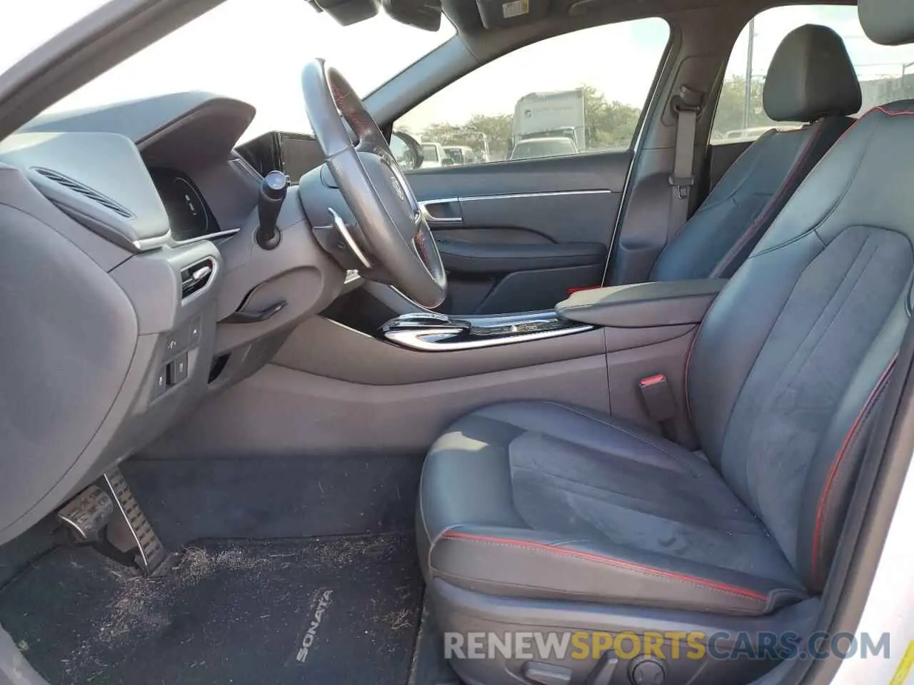 7 Photograph of a damaged car 5NPEJ4J21MH081383 HYUNDAI SONATA 2021