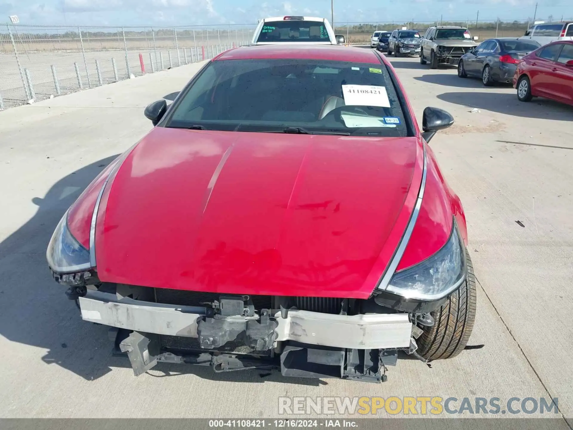 6 Photograph of a damaged car 5NPEJ4J22MH084308 HYUNDAI SONATA 2021