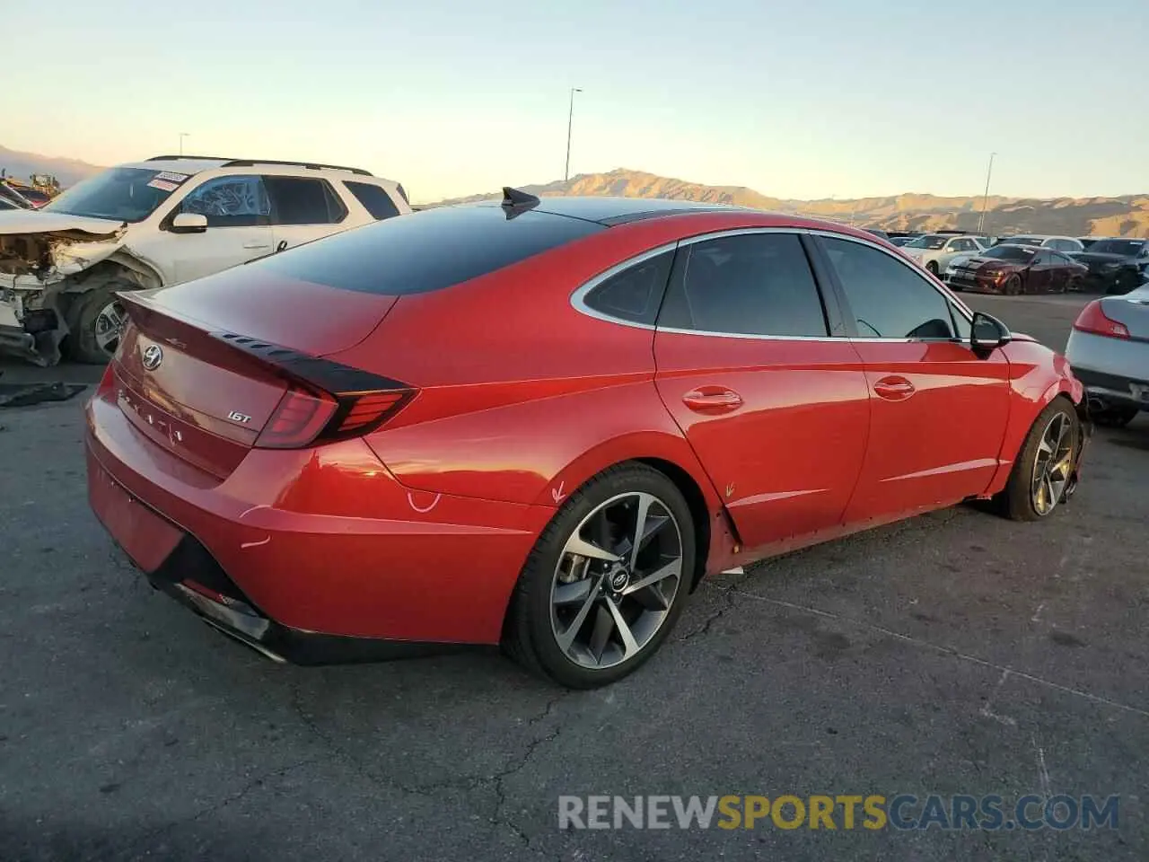 3 Photograph of a damaged car 5NPEJ4J22MH103617 HYUNDAI SONATA 2021