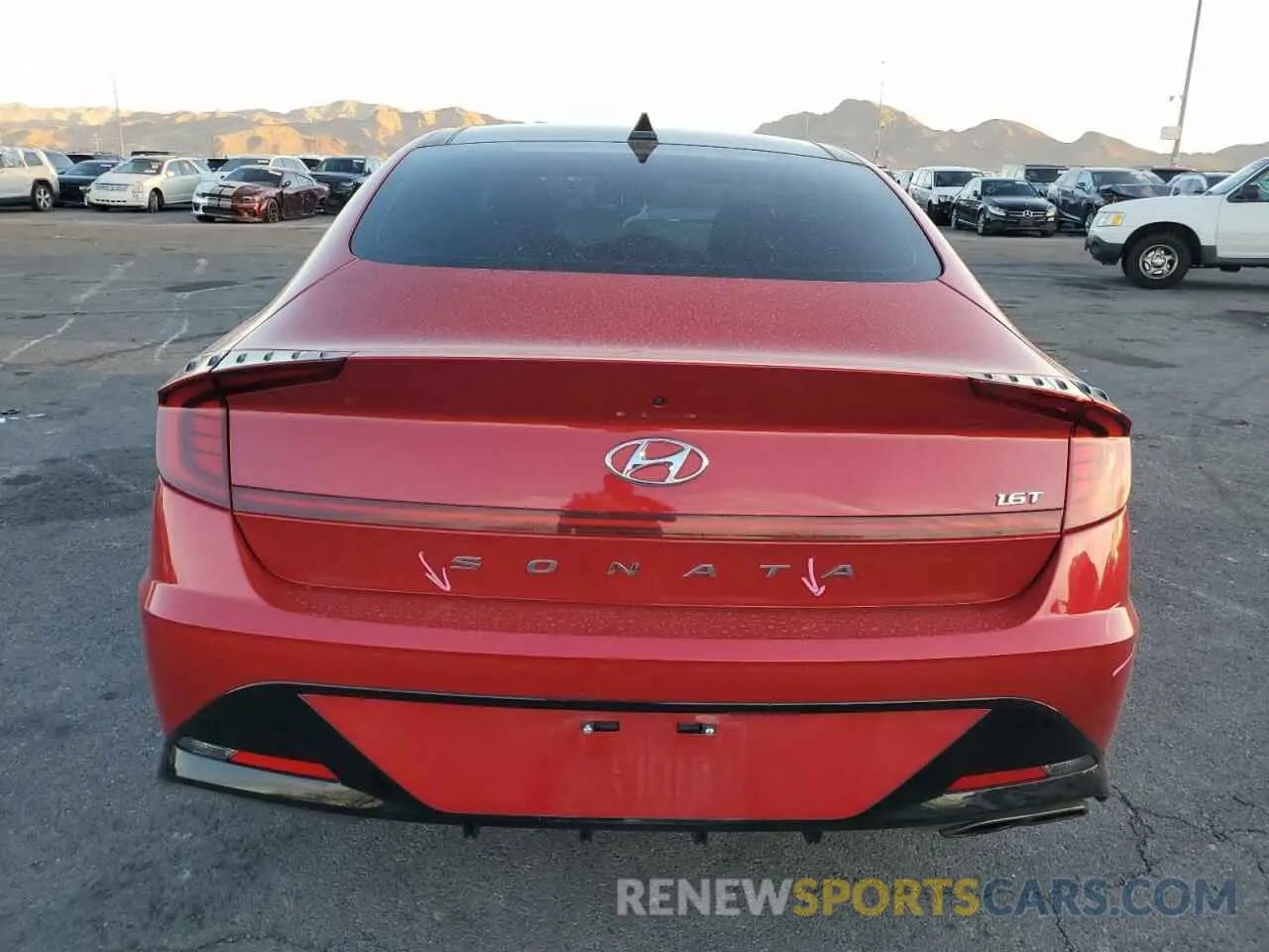 6 Photograph of a damaged car 5NPEJ4J22MH103617 HYUNDAI SONATA 2021