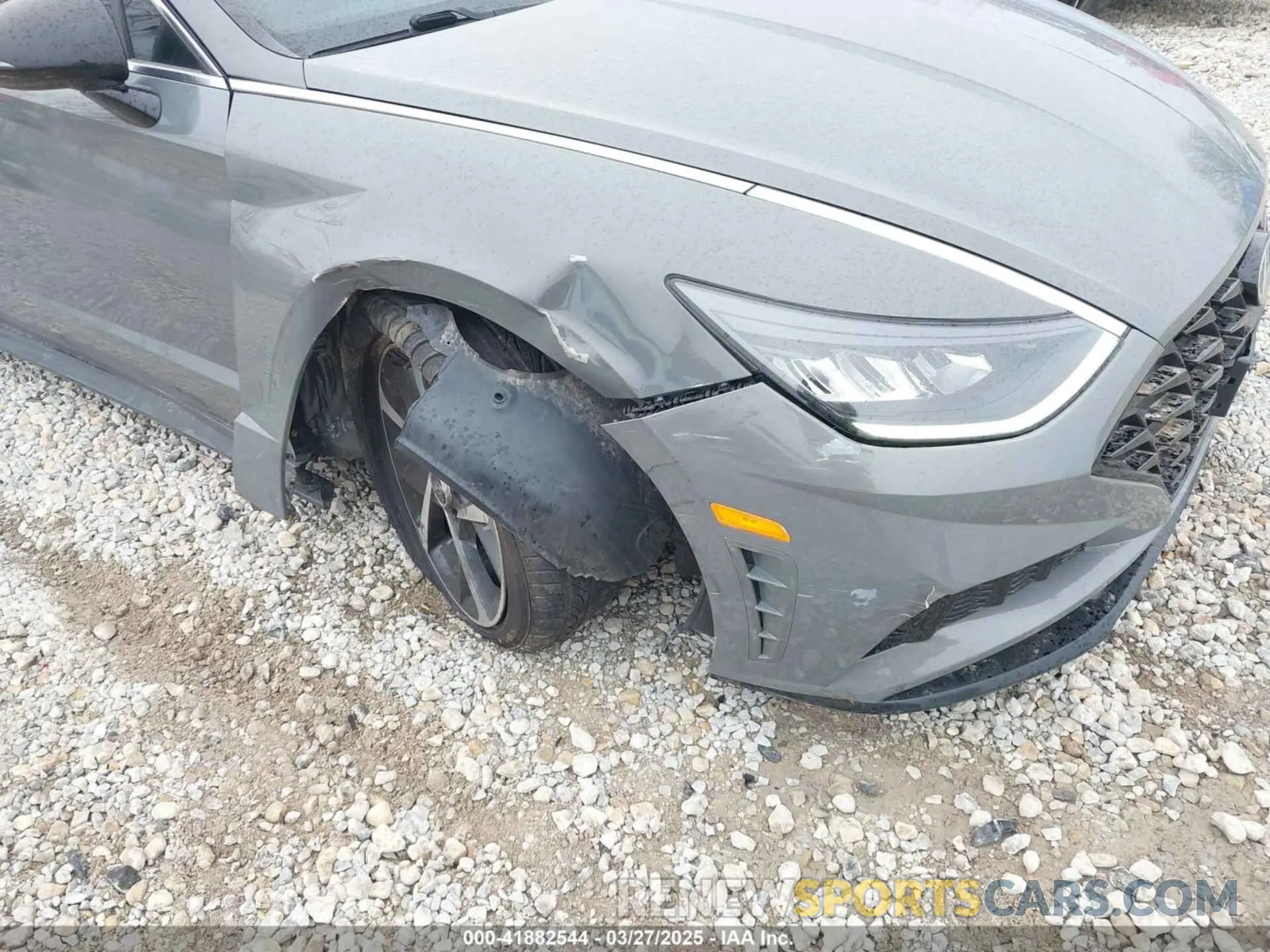6 Photograph of a damaged car 5NPEJ4J22MH107960 HYUNDAI SONATA 2021