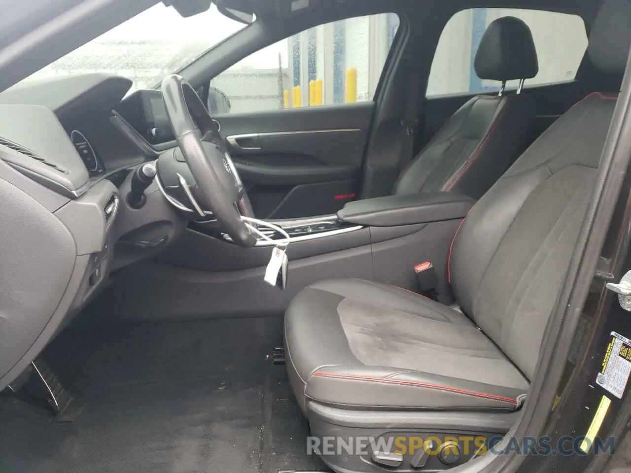 7 Photograph of a damaged car 5NPEJ4J22MH120806 HYUNDAI SONATA 2021