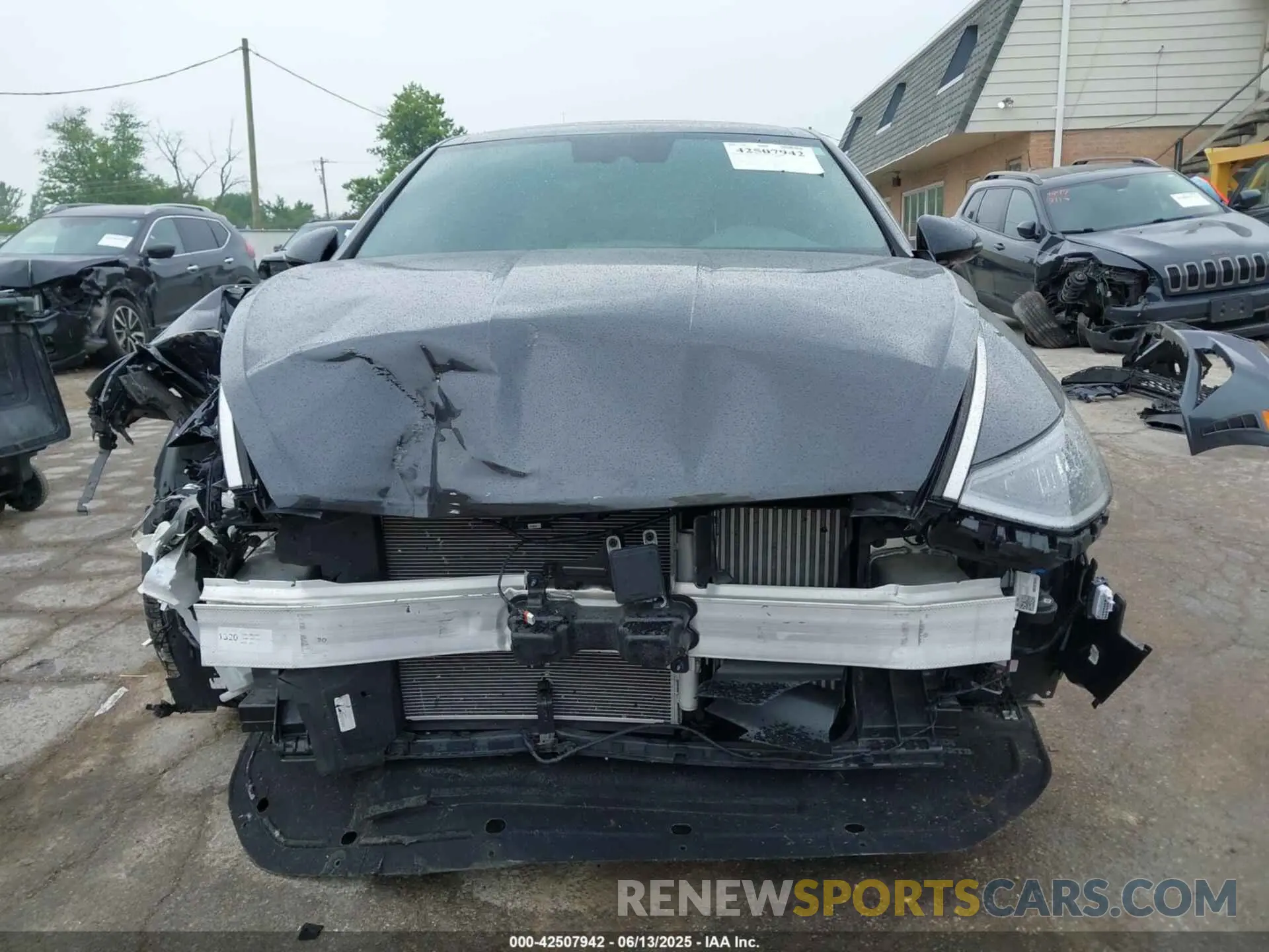 13 Photograph of a damaged car 5NPEJ4J22MH131949 HYUNDAI SONATA 2021