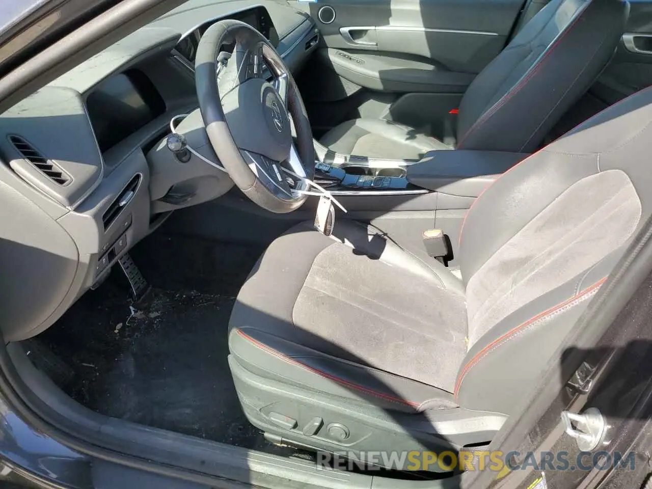 7 Photograph of a damaged car 5NPEJ4J23MH078937 HYUNDAI SONATA 2021