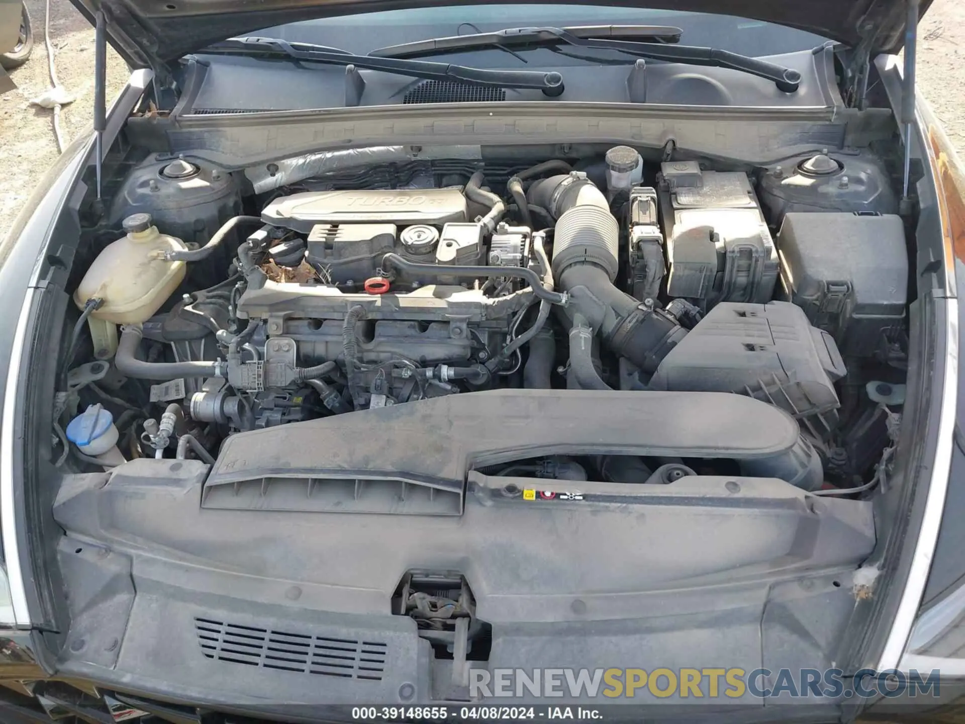 10 Photograph of a damaged car 5NPEJ4J23MH107059 HYUNDAI SONATA 2021