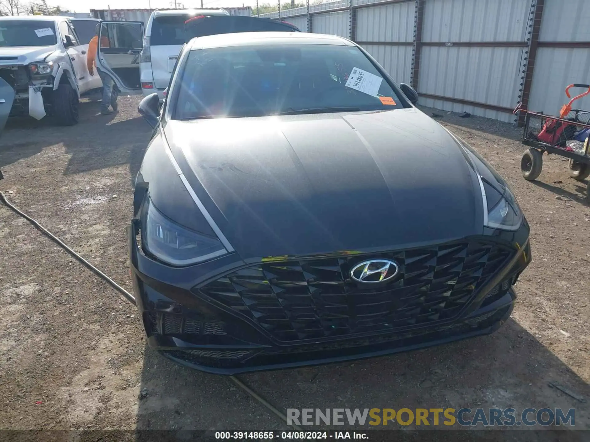 11 Photograph of a damaged car 5NPEJ4J23MH107059 HYUNDAI SONATA 2021