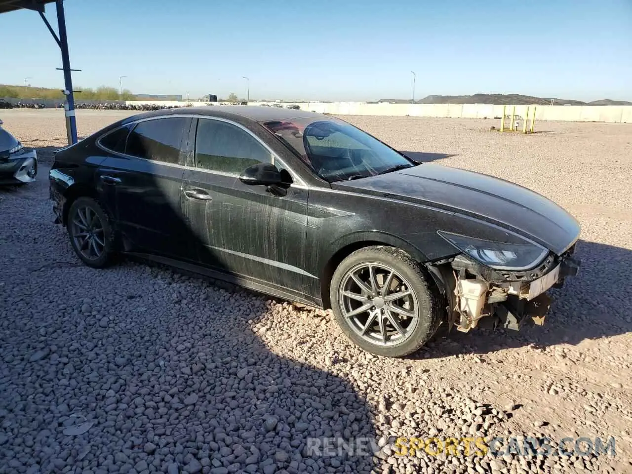 4 Photograph of a damaged car 5NPEJ4J24MH064786 HYUNDAI SONATA 2021