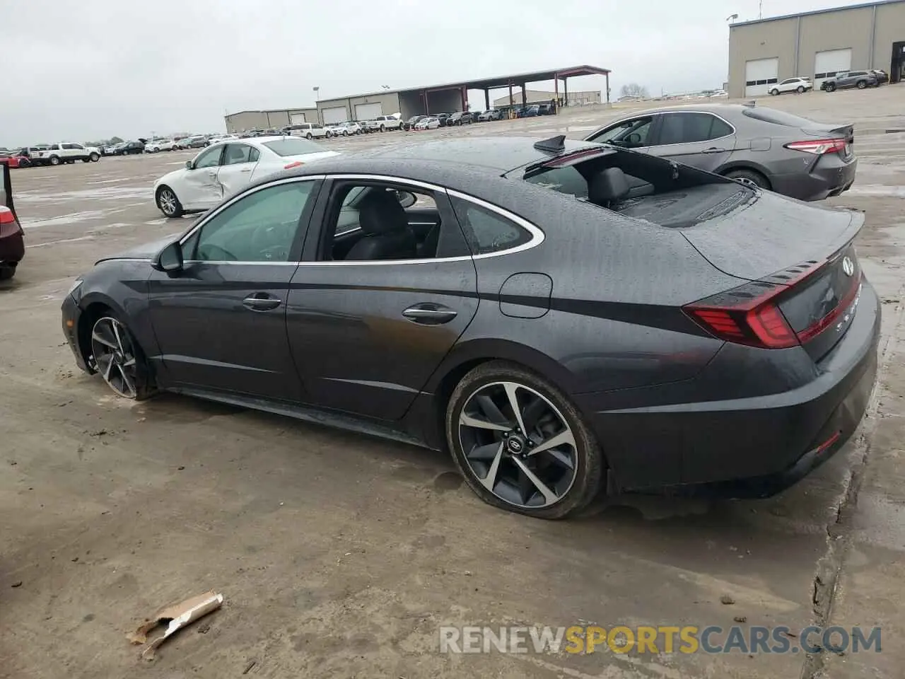 2 Photograph of a damaged car 5NPEJ4J24MH079580 HYUNDAI SONATA 2021