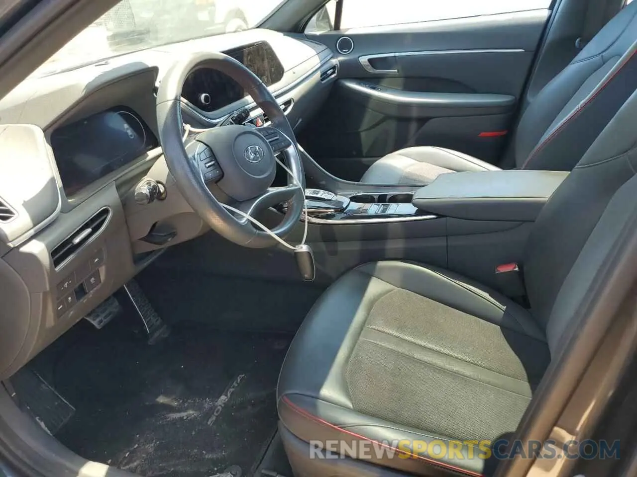 7 Photograph of a damaged car 5NPEJ4J24MH079580 HYUNDAI SONATA 2021