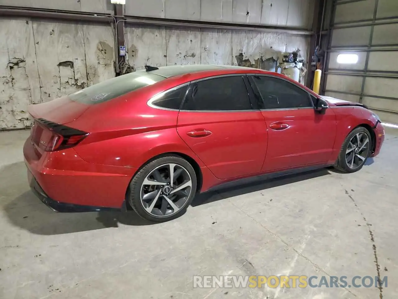 3 Photograph of a damaged car 5NPEJ4J24MH082785 HYUNDAI SONATA 2021