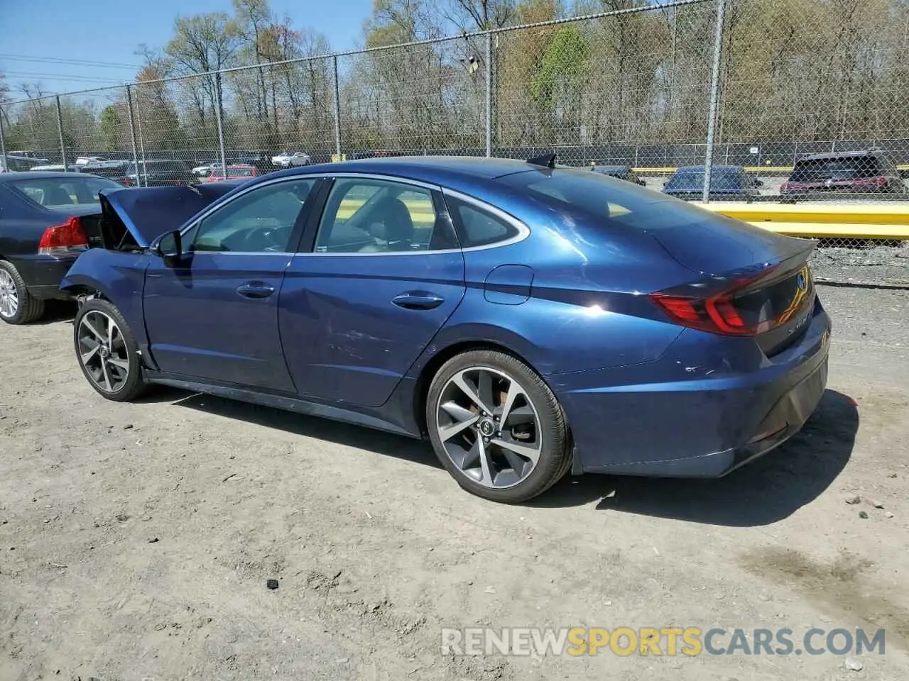 2 Photograph of a damaged car 5NPEJ4J24MH090367 HYUNDAI SONATA 2021