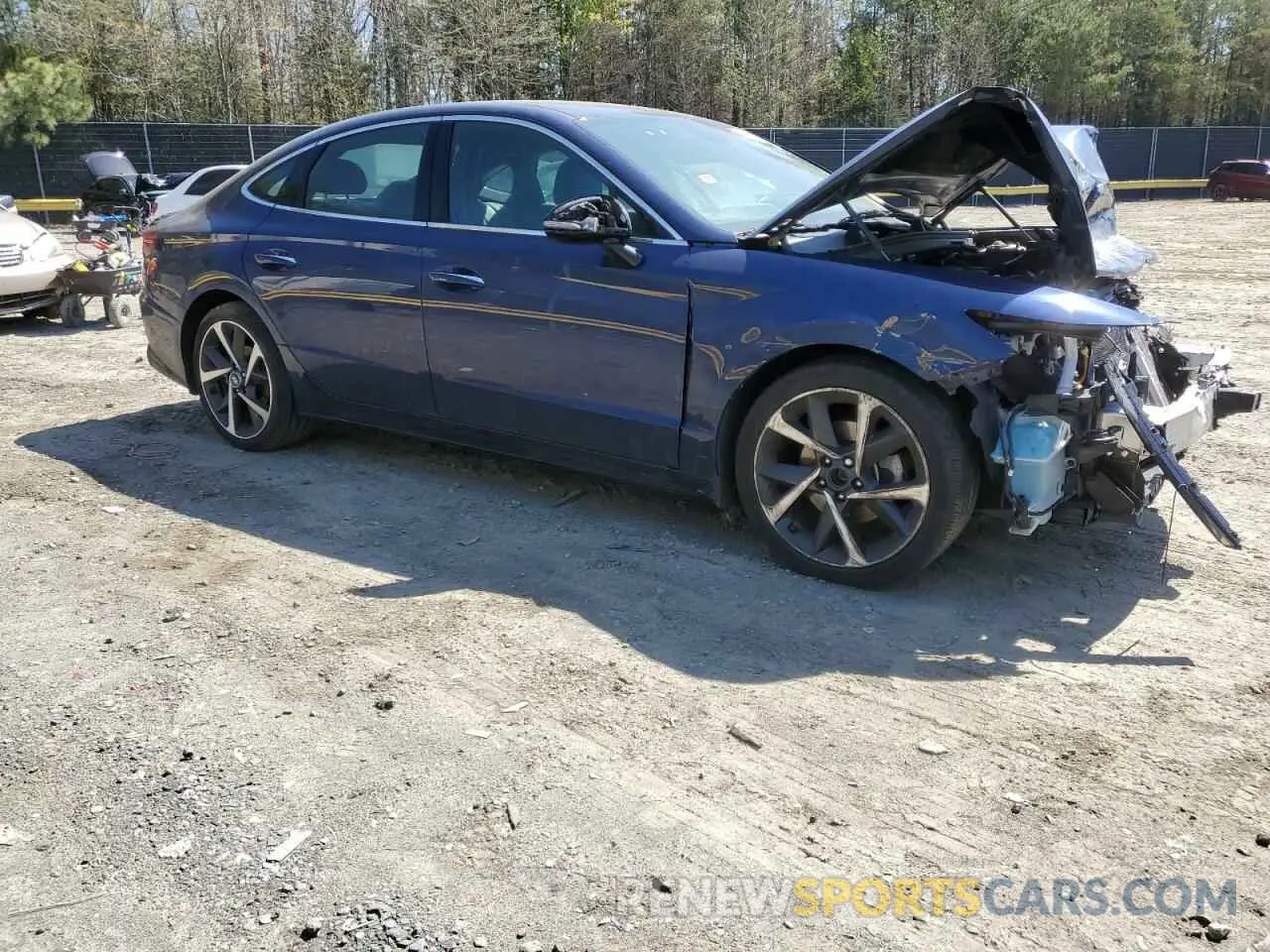 4 Photograph of a damaged car 5NPEJ4J24MH090367 HYUNDAI SONATA 2021