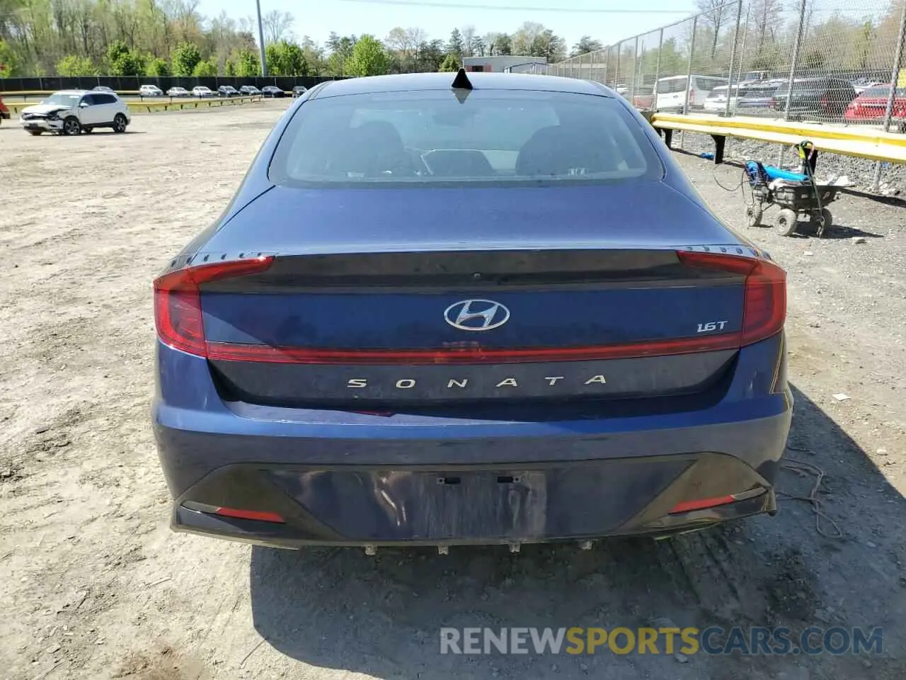 6 Photograph of a damaged car 5NPEJ4J24MH090367 HYUNDAI SONATA 2021