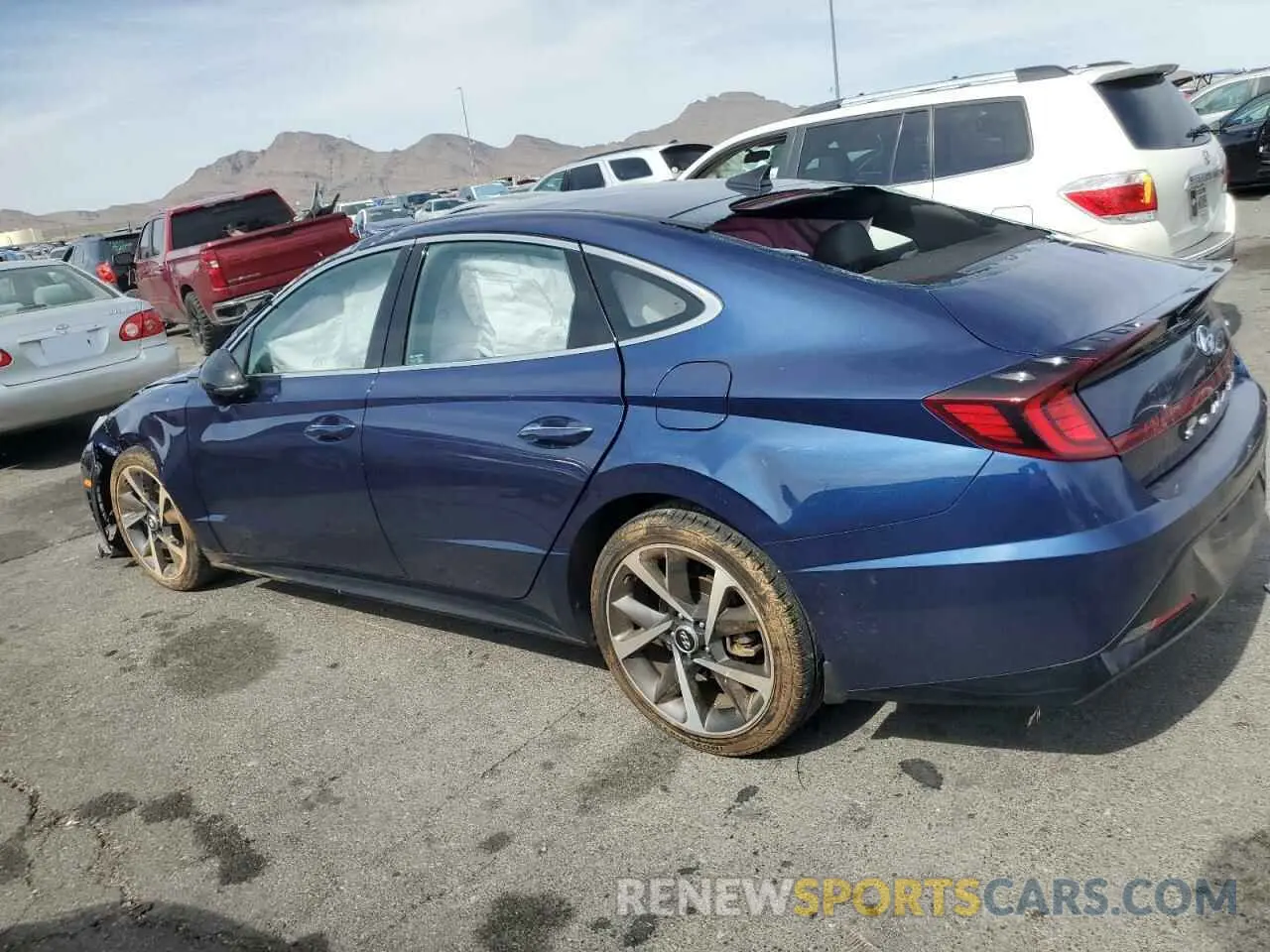 2 Photograph of a damaged car 5NPEJ4J24MH099022 HYUNDAI SONATA 2021