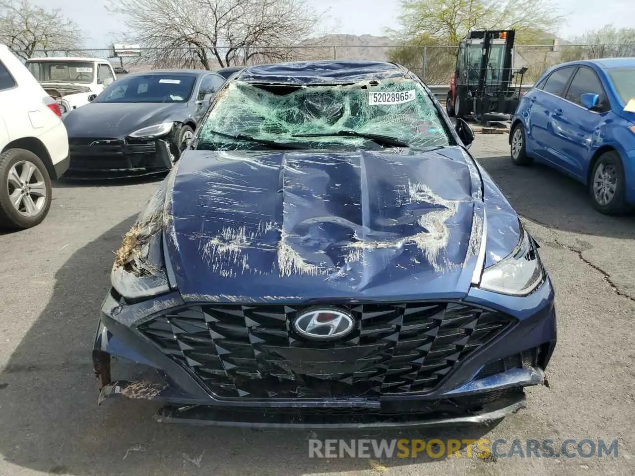 5 Photograph of a damaged car 5NPEJ4J24MH099022 HYUNDAI SONATA 2021