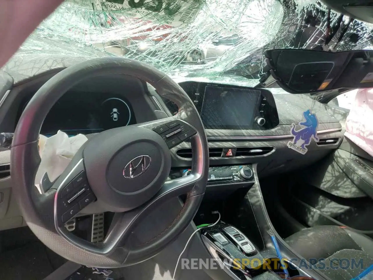 8 Photograph of a damaged car 5NPEJ4J24MH099022 HYUNDAI SONATA 2021