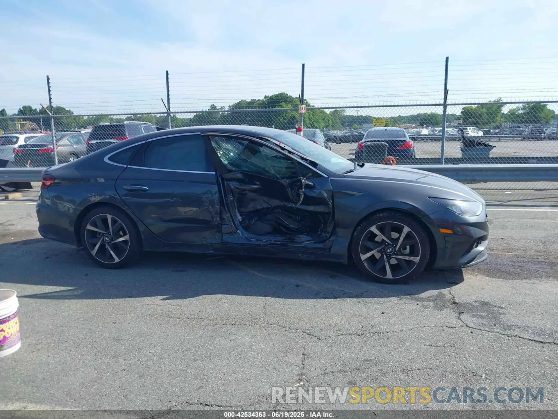 13 Photograph of a damaged car 5NPEJ4J24MH107670 HYUNDAI SONATA 2021