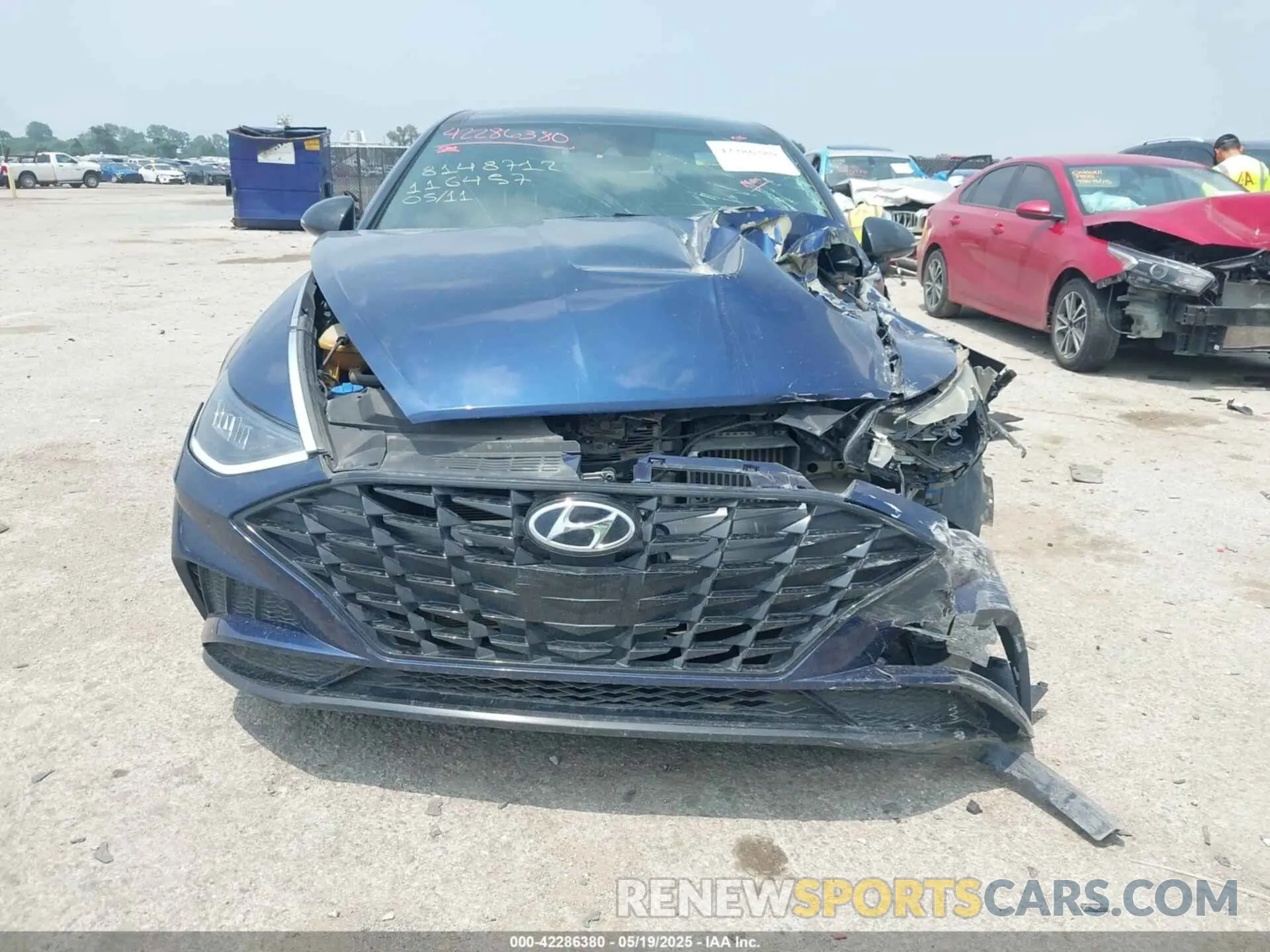 12 Photograph of a damaged car 5NPEJ4J25MH116457 HYUNDAI SONATA 2021