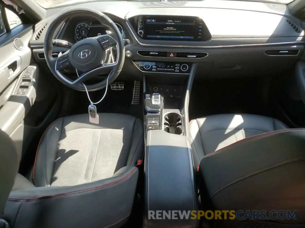 8 Photograph of a damaged car 5NPEJ4J25MH132299 HYUNDAI SONATA 2021