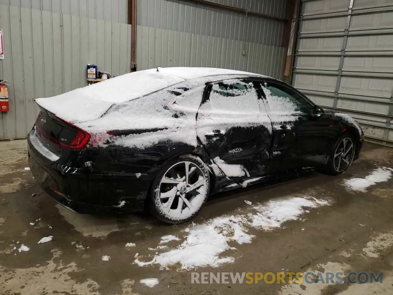 3 Photograph of a damaged car 5NPEJ4J26MH062604 HYUNDAI SONATA 2021