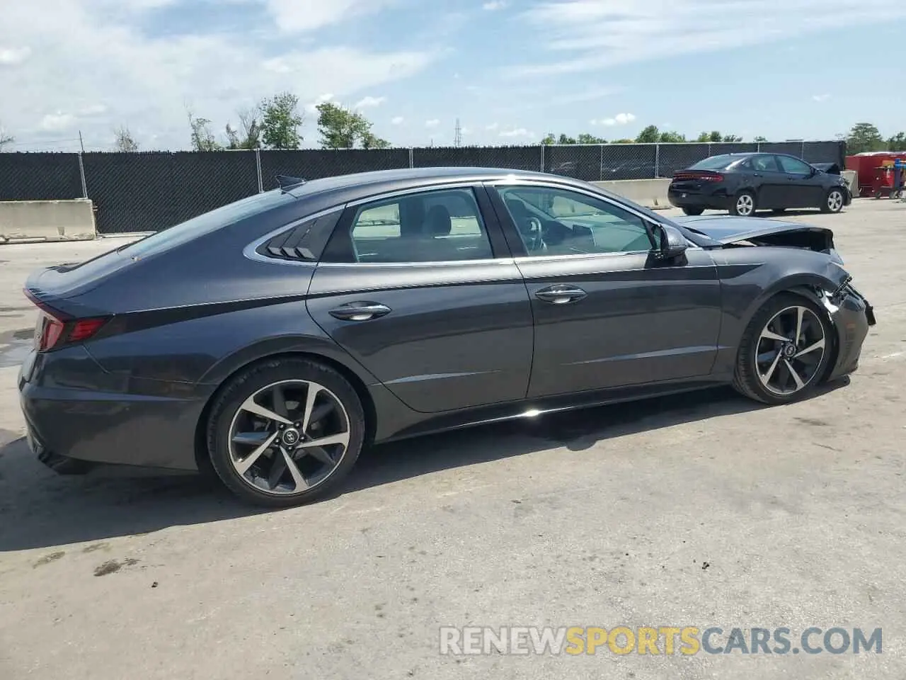 3 Photograph of a damaged car 5NPEJ4J26MH065387 HYUNDAI SONATA 2021