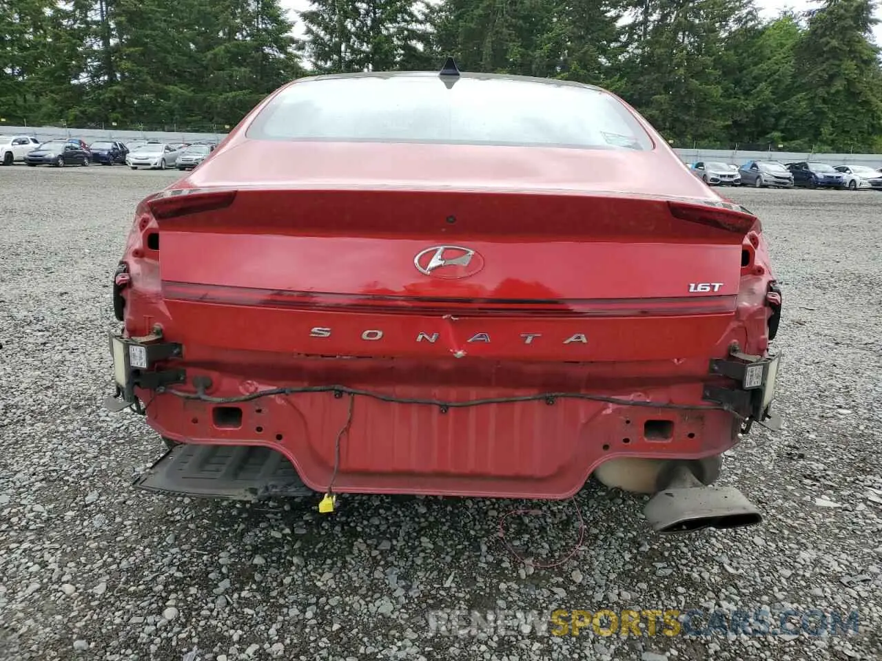 6 Photograph of a damaged car 5NPEJ4J26MH081542 HYUNDAI SONATA 2021