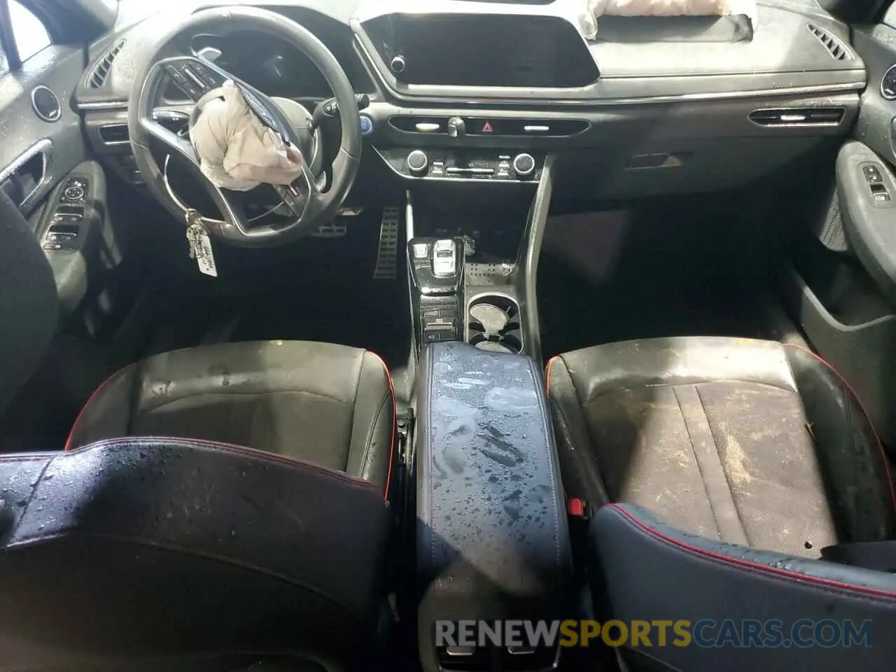 8 Photograph of a damaged car 5NPEJ4J26MH117777 HYUNDAI SONATA 2021