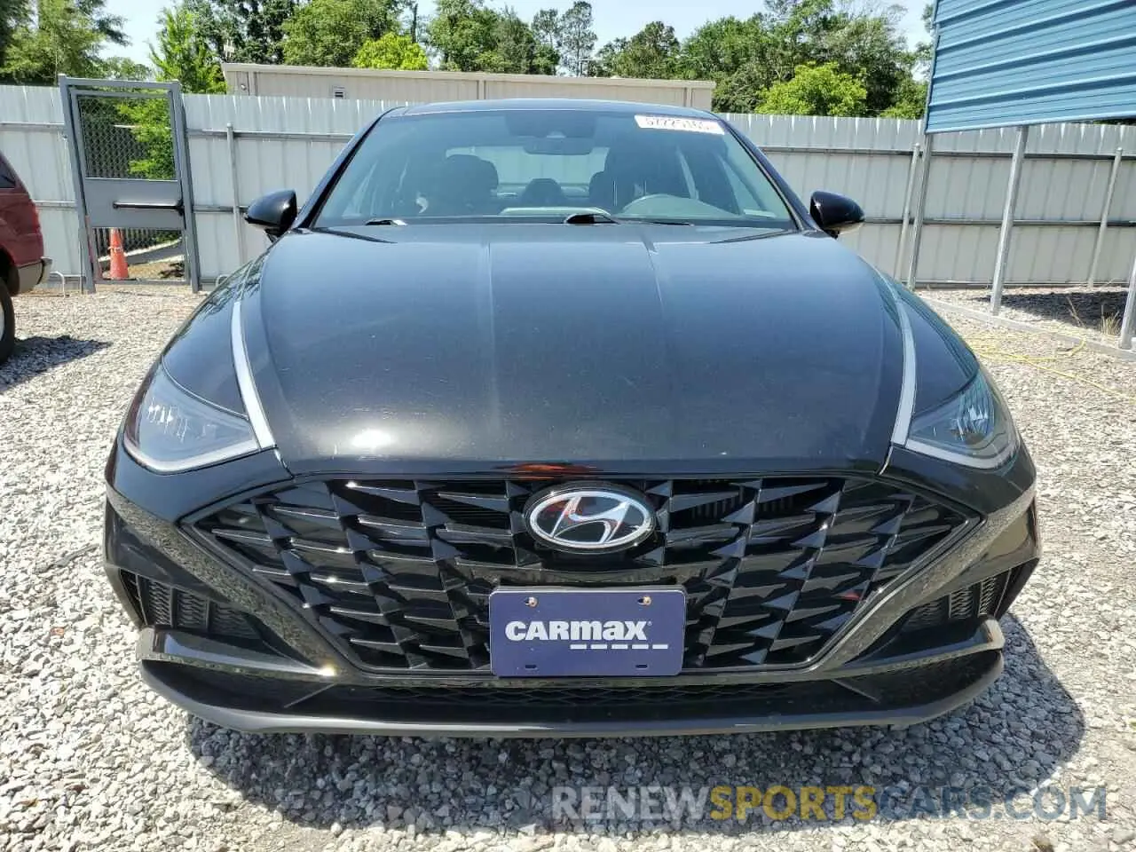 5 Photograph of a damaged car 5NPEJ4J27MH132384 HYUNDAI SONATA 2021