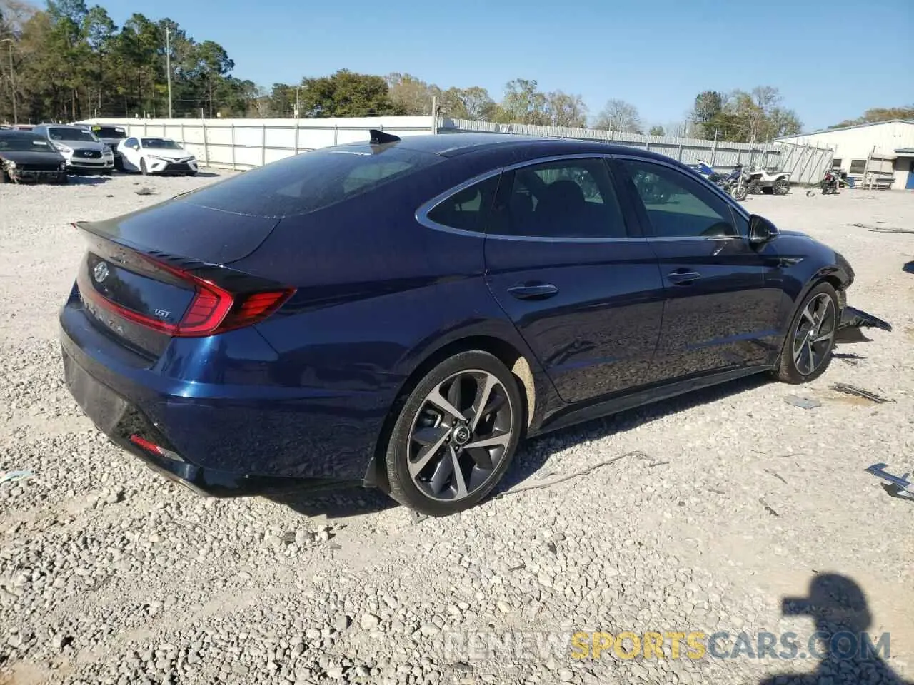 3 Photograph of a damaged car 5NPEJ4J27MH133132 HYUNDAI SONATA 2021