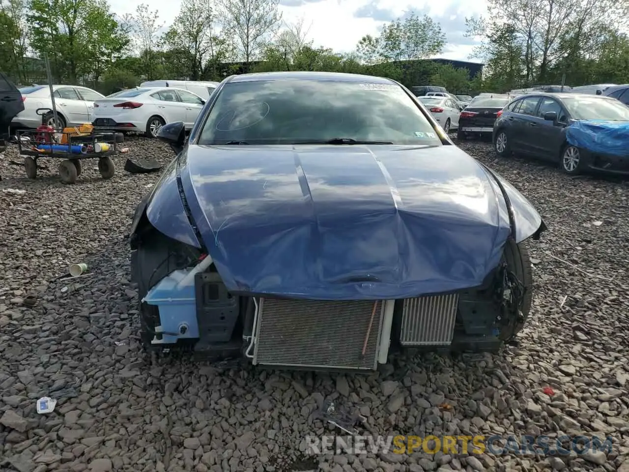5 Photograph of a damaged car 5NPEJ4J28MH112175 HYUNDAI SONATA 2021