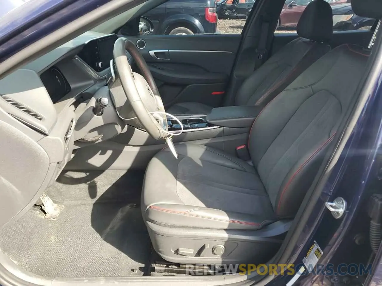 7 Photograph of a damaged car 5NPEJ4J28MH112175 HYUNDAI SONATA 2021