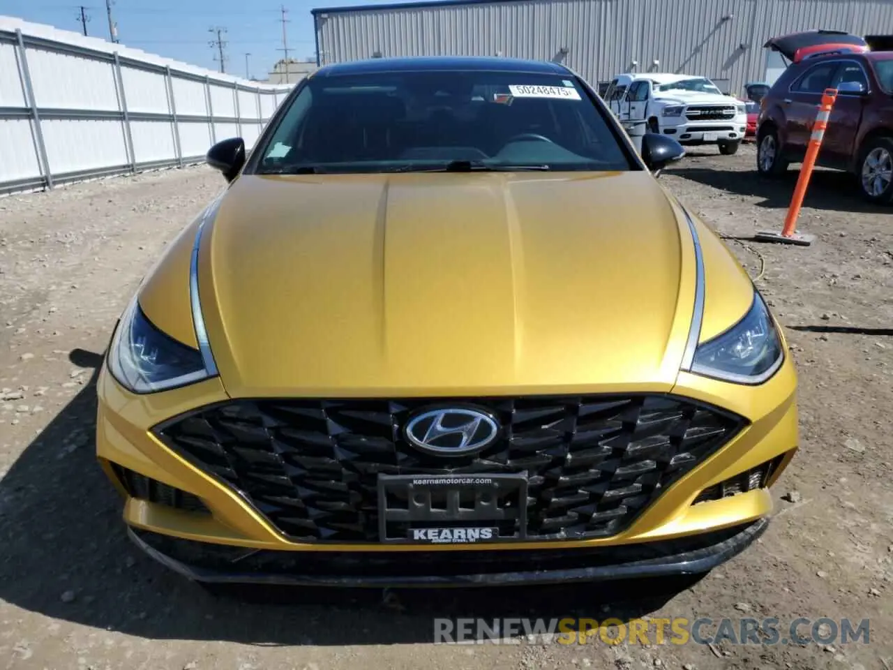 5 Photograph of a damaged car 5NPEJ4J29MH085598 HYUNDAI SONATA 2021