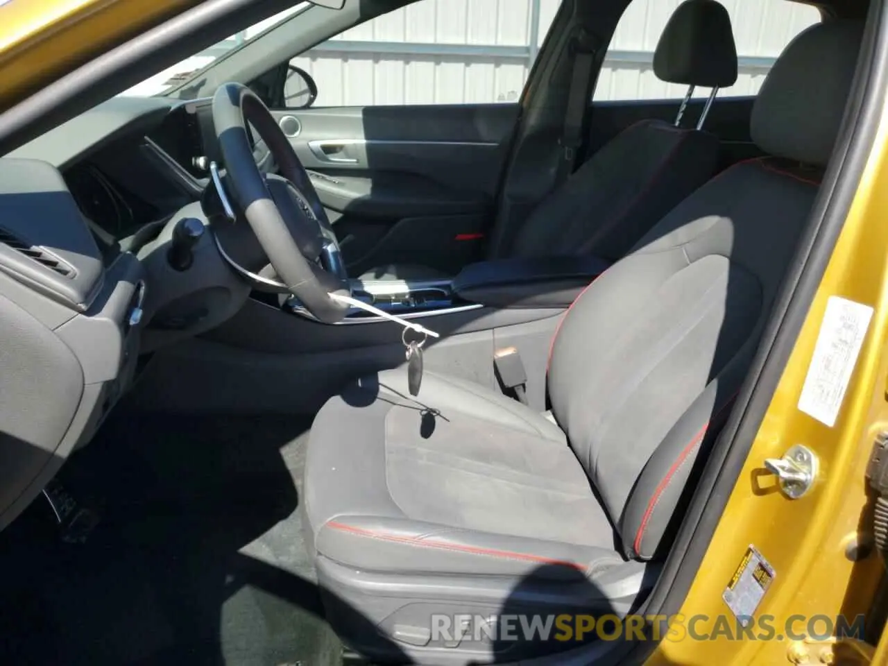 7 Photograph of a damaged car 5NPEJ4J29MH085598 HYUNDAI SONATA 2021