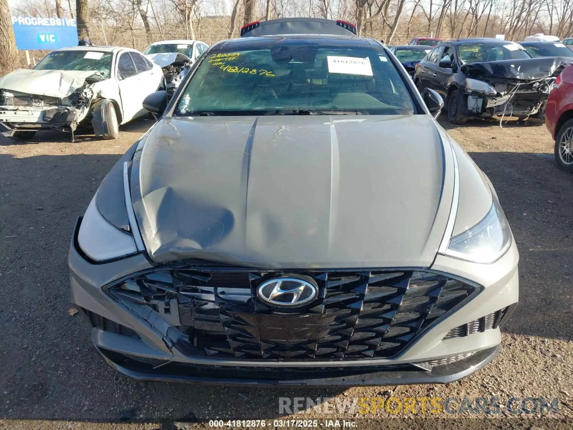 13 Photograph of a damaged car 5NPEJ4J2XMH069667 HYUNDAI SONATA 2021
