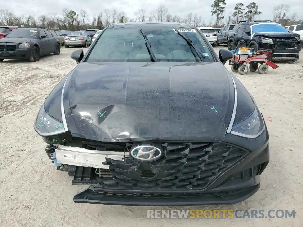 5 Photograph of a damaged car 5NPEJ4J2XMH106927 HYUNDAI SONATA 2021
