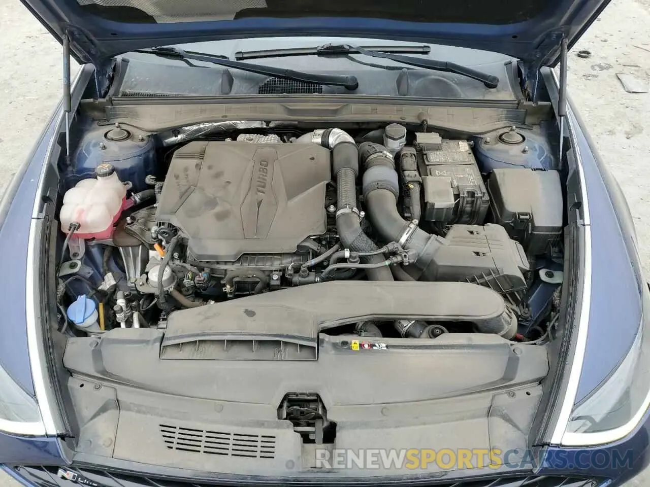 11 Photograph of a damaged car 5NPEK4JC1MH122889 HYUNDAI SONATA 2021
