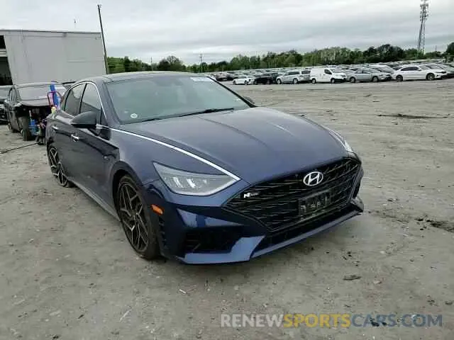 13 Photograph of a damaged car 5NPEK4JC1MH122889 HYUNDAI SONATA 2021