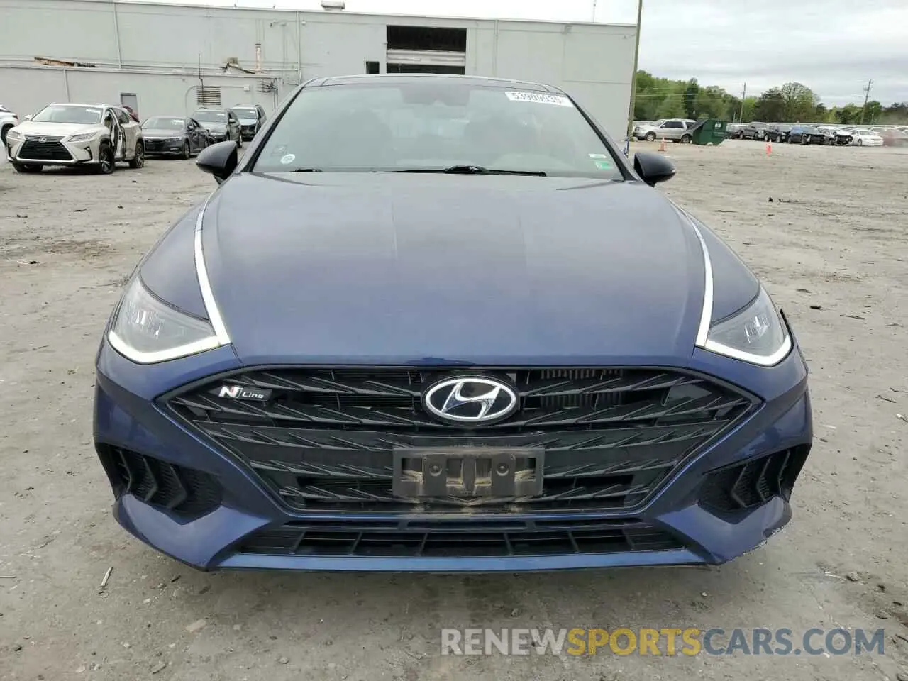 5 Photograph of a damaged car 5NPEK4JC1MH122889 HYUNDAI SONATA 2021