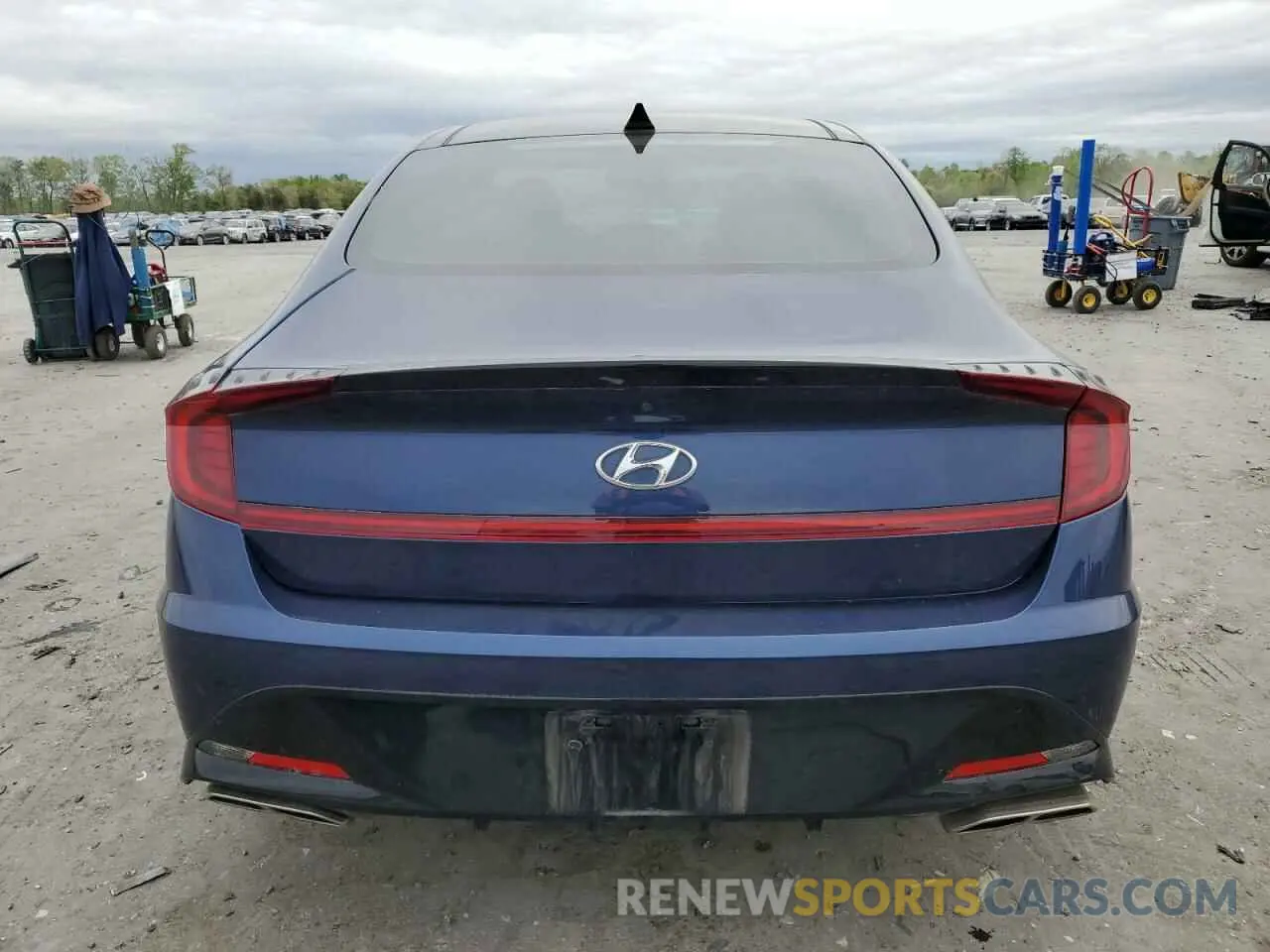6 Photograph of a damaged car 5NPEK4JC1MH122889 HYUNDAI SONATA 2021