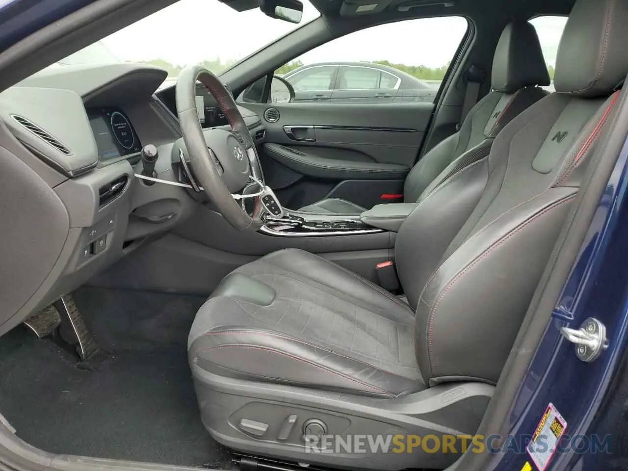 7 Photograph of a damaged car 5NPEK4JC1MH122889 HYUNDAI SONATA 2021