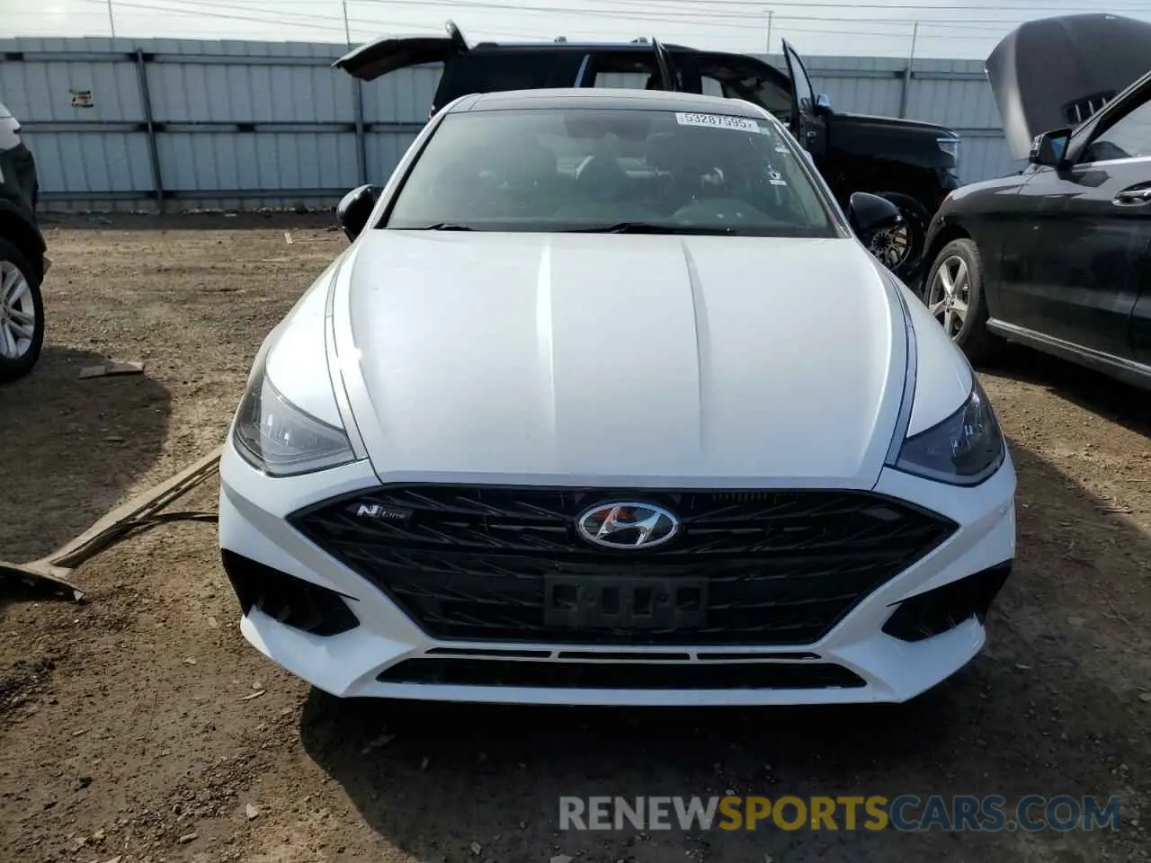 5 Photograph of a damaged car 5NPEK4JC2MH108726 HYUNDAI SONATA 2021