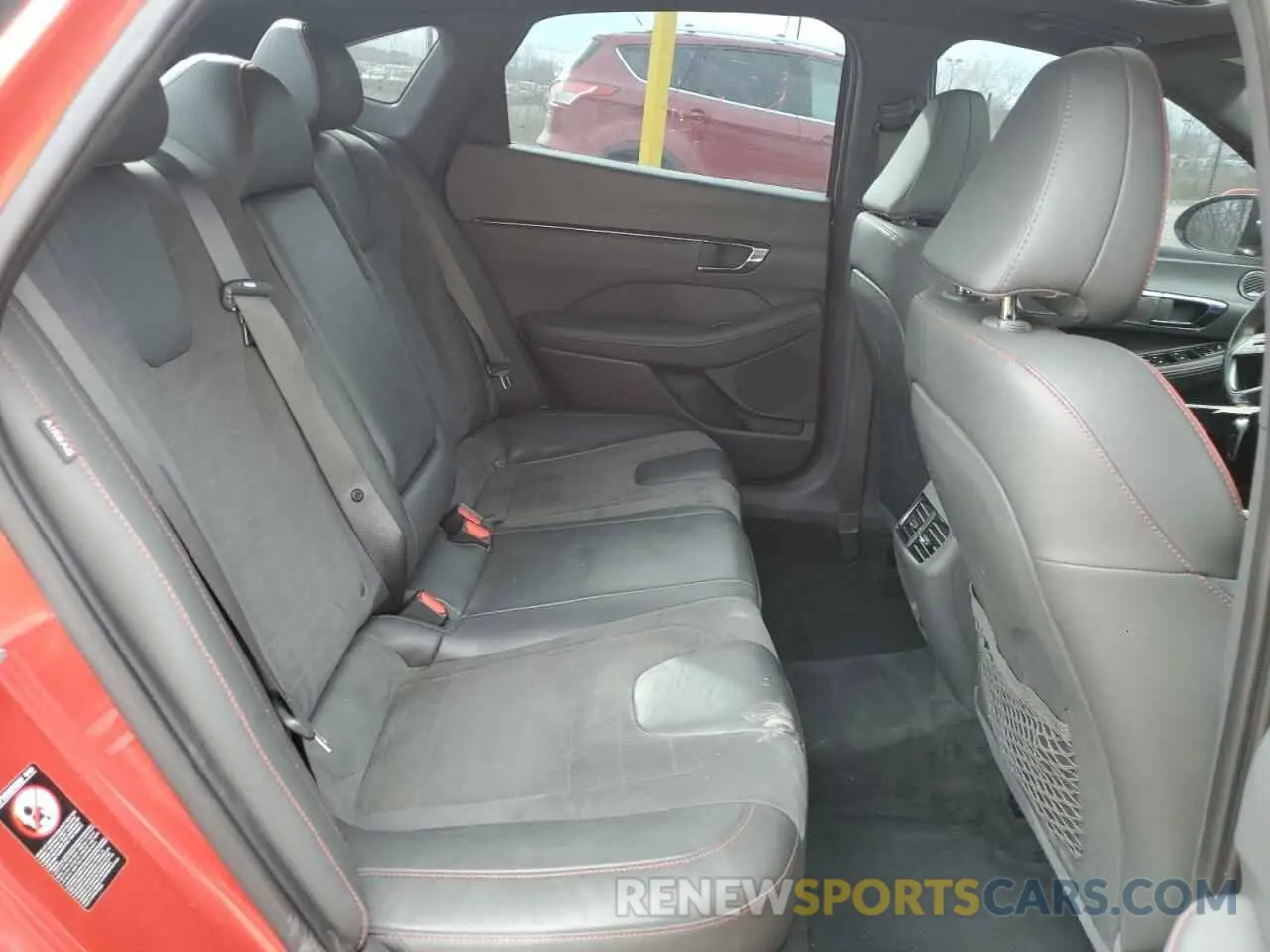10 Photograph of a damaged car 5NPEK4JC2MH130953 HYUNDAI SONATA 2021