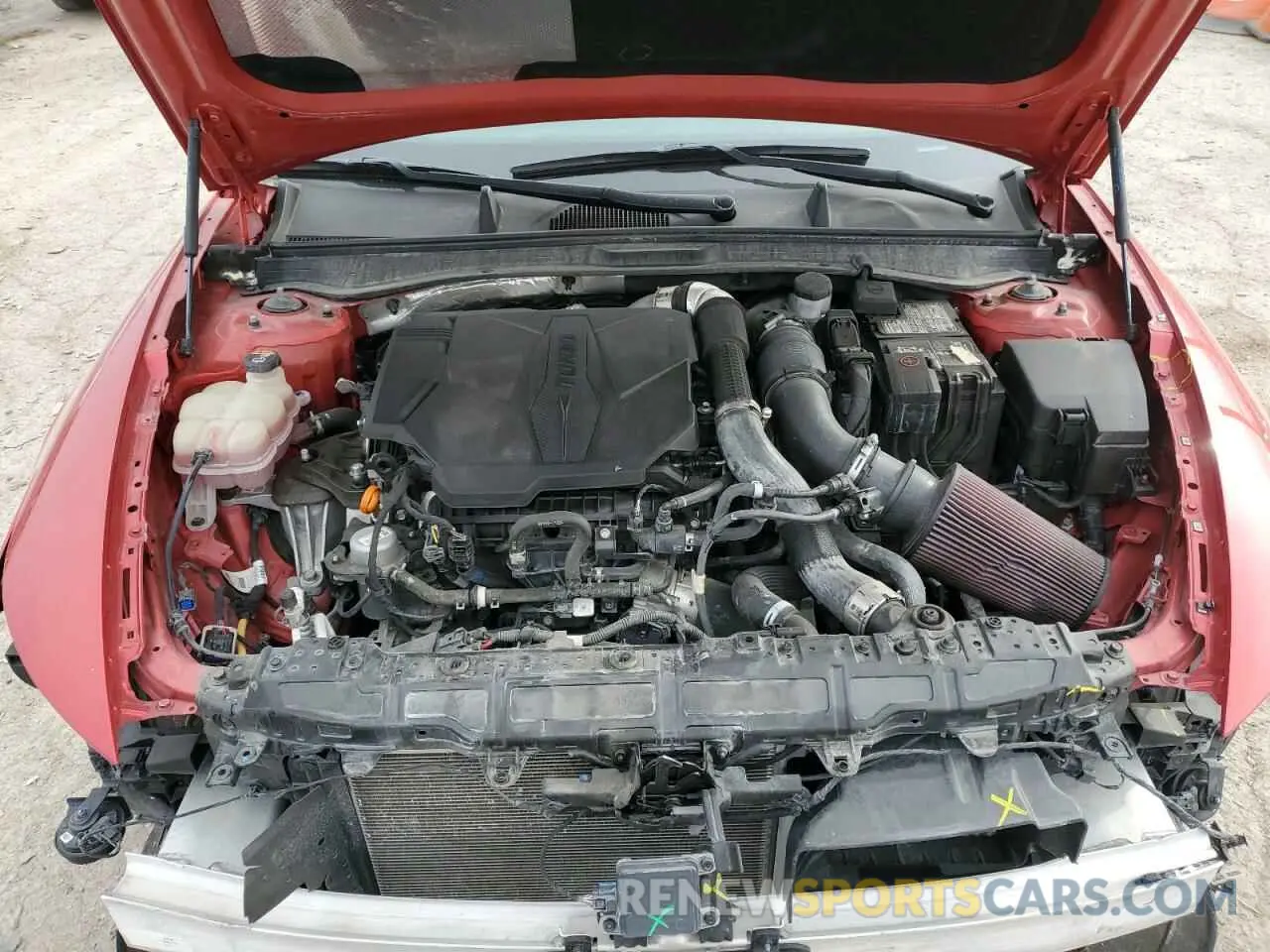 11 Photograph of a damaged car 5NPEK4JC2MH130953 HYUNDAI SONATA 2021
