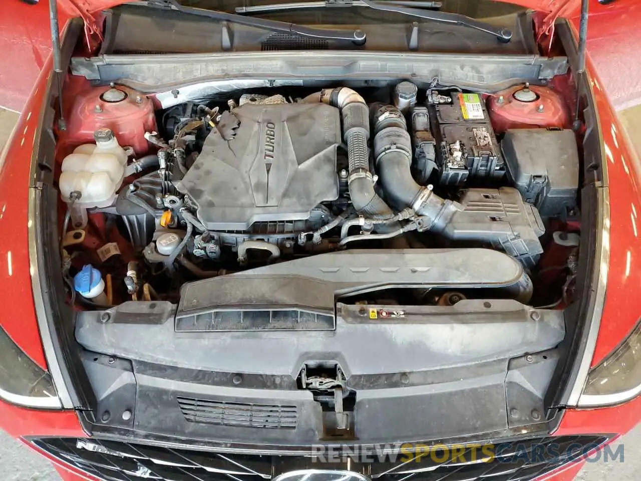 11 Photograph of a damaged car 5NPEK4JC5MH105464 HYUNDAI SONATA 2021