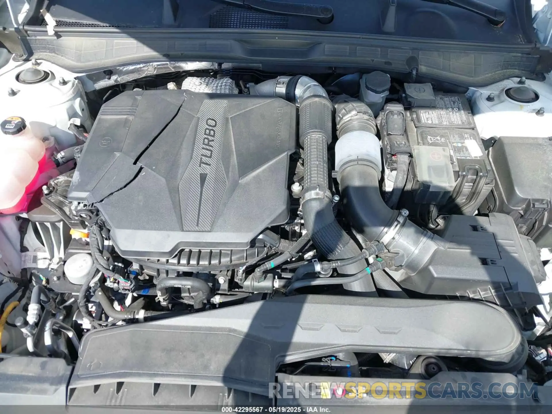 10 Photograph of a damaged car 5NPEK4JC6MH128865 HYUNDAI SONATA 2021
