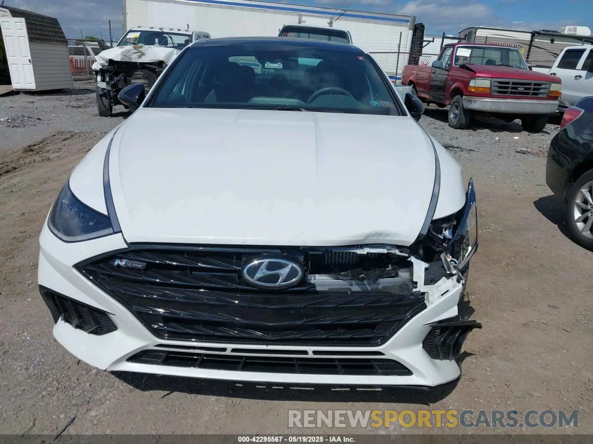12 Photograph of a damaged car 5NPEK4JC6MH128865 HYUNDAI SONATA 2021