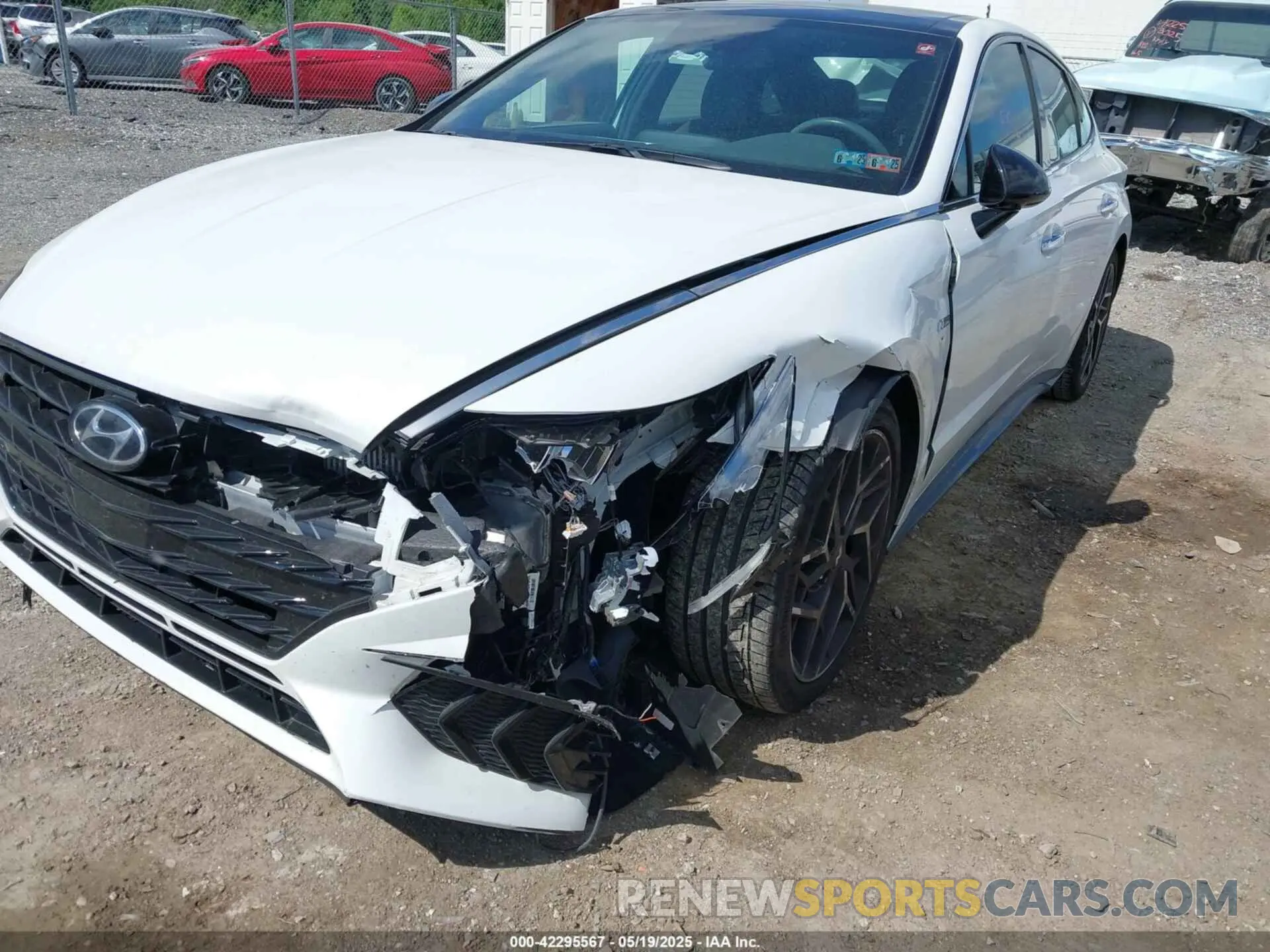 6 Photograph of a damaged car 5NPEK4JC6MH128865 HYUNDAI SONATA 2021