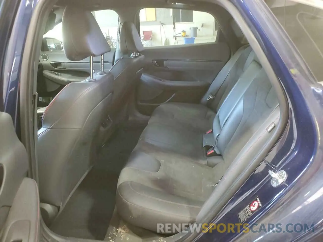 10 Photograph of a damaged car 5NPEK4JC7MH123254 HYUNDAI SONATA 2021